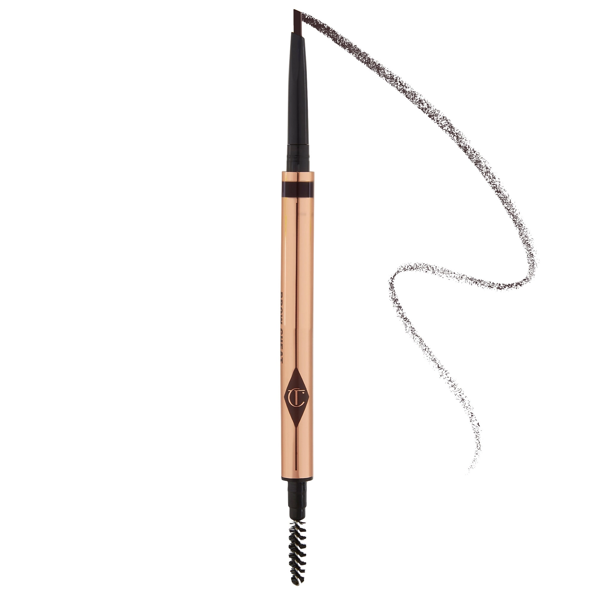Charlotte Tilbury Brow Cheat Refillable Hair-Like Eyebrow Pencil in Black Brown