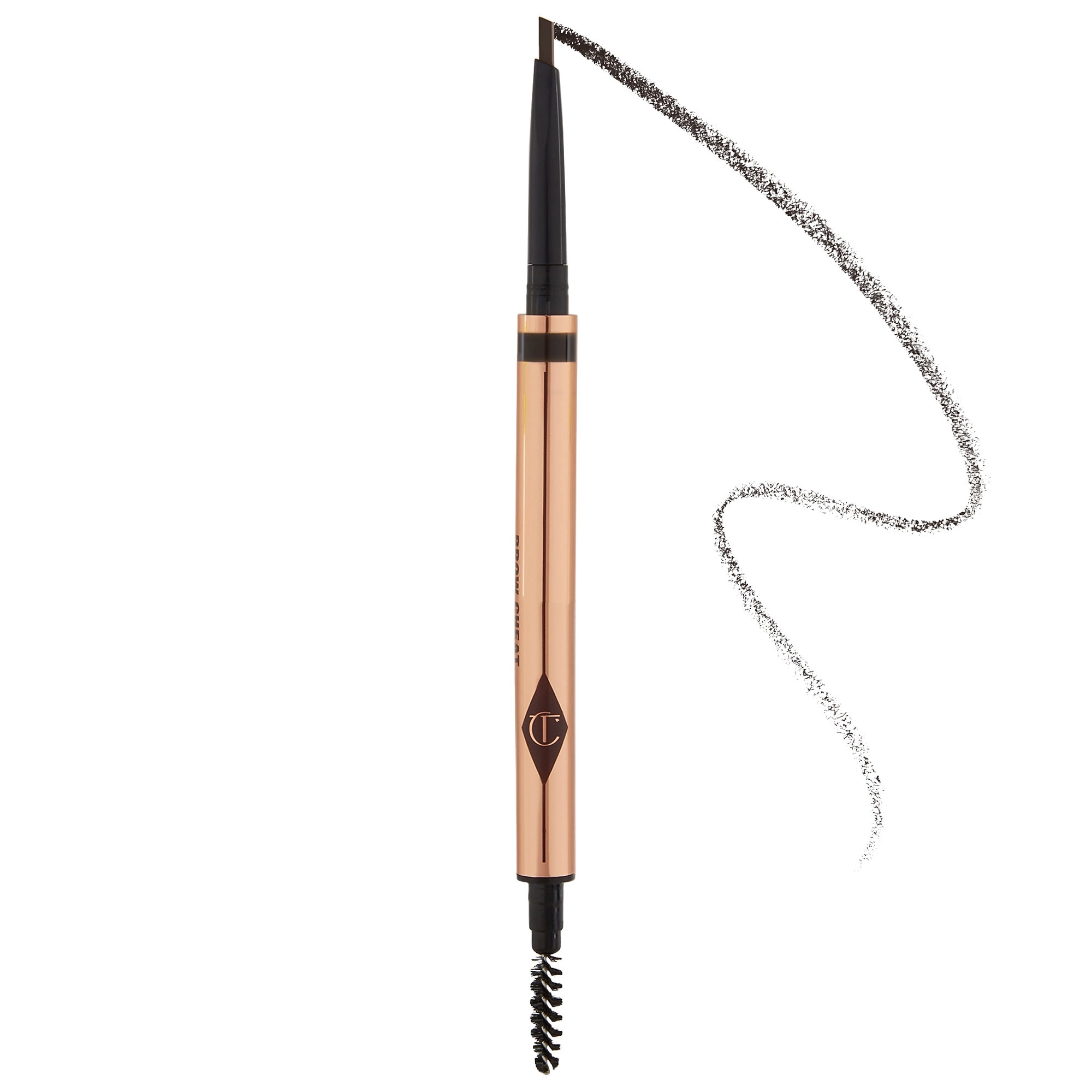 Charlotte Tilbury Brow Cheat Refillable Hair-Like Eyebrow Pencil in Natural Black