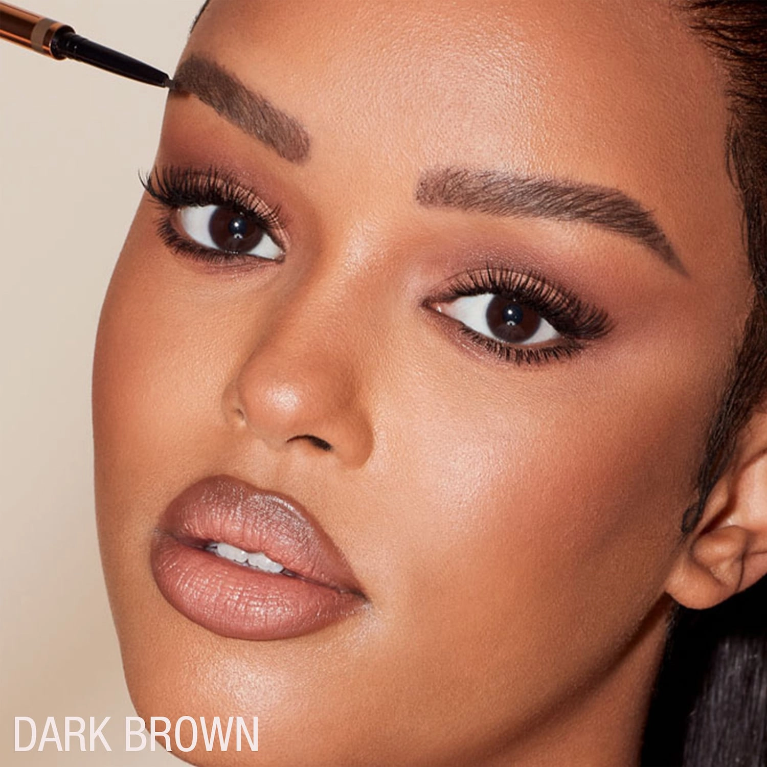 Charlotte Tilbury Brow Cheat Refillable Hair-Like Eyebrow Pencil - Dark Brown, Vegan - Image 12