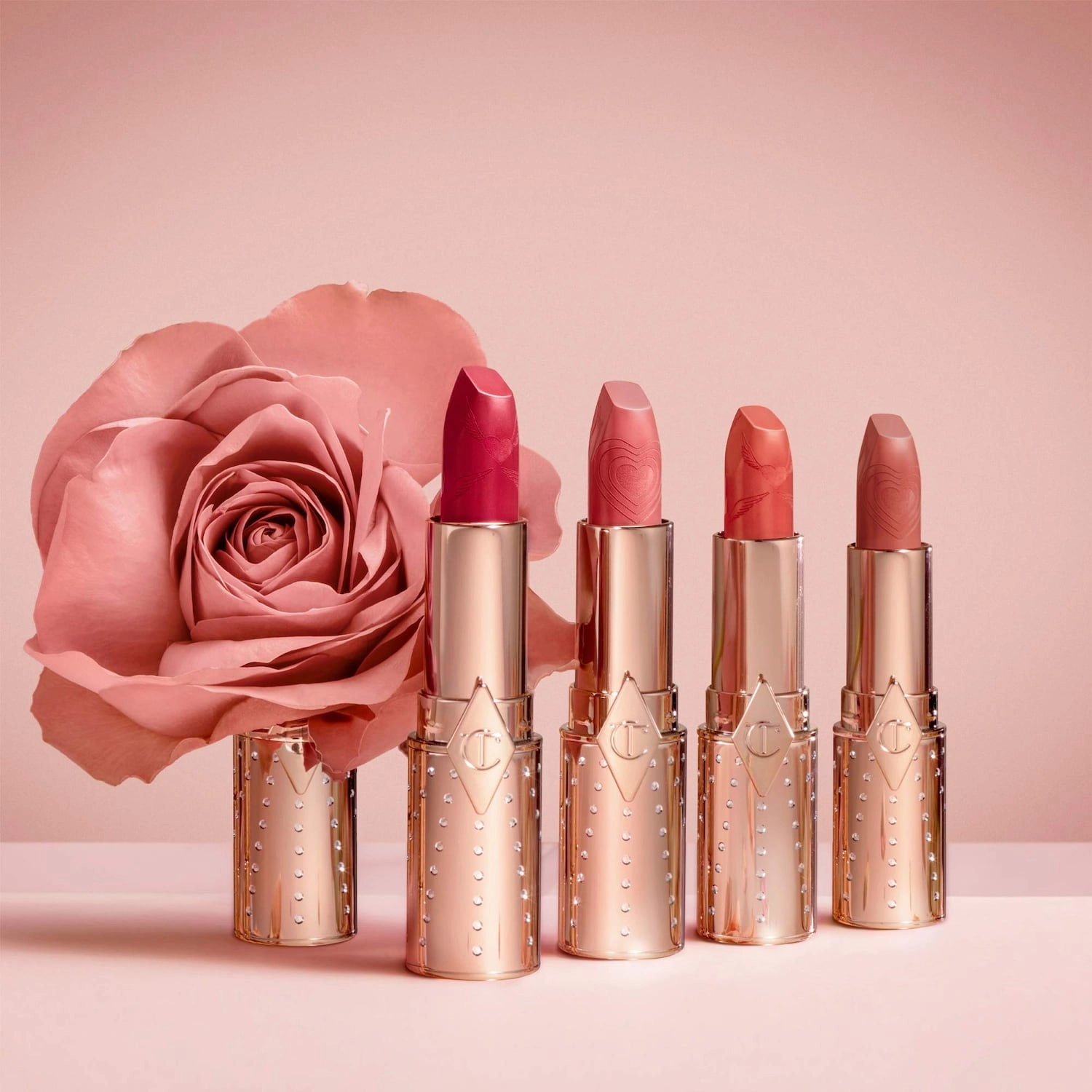 Charlotte Tilbury Matte Revolution Lipstick Color: Mrs. Kisses - Golden Peach - Image 6