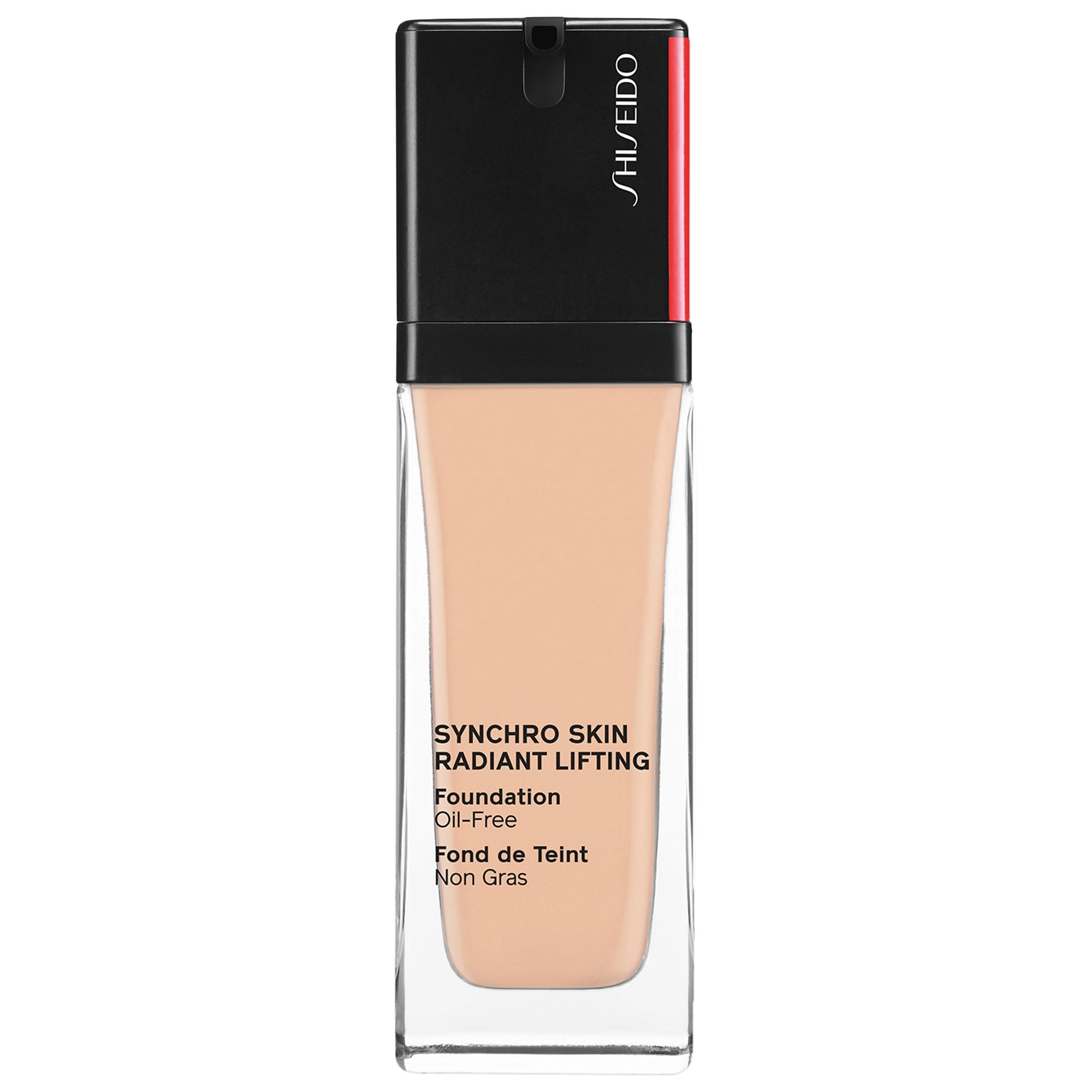 Shiseido Synchro Skin Radiant Lifting Foundation Color: 150 Lace - Rose Tone for Fair Skin