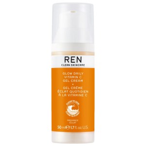 REN Clean Skincare Glow Daily Vitamin C Gel Cream 1.7 oz/50 mL Vegan
