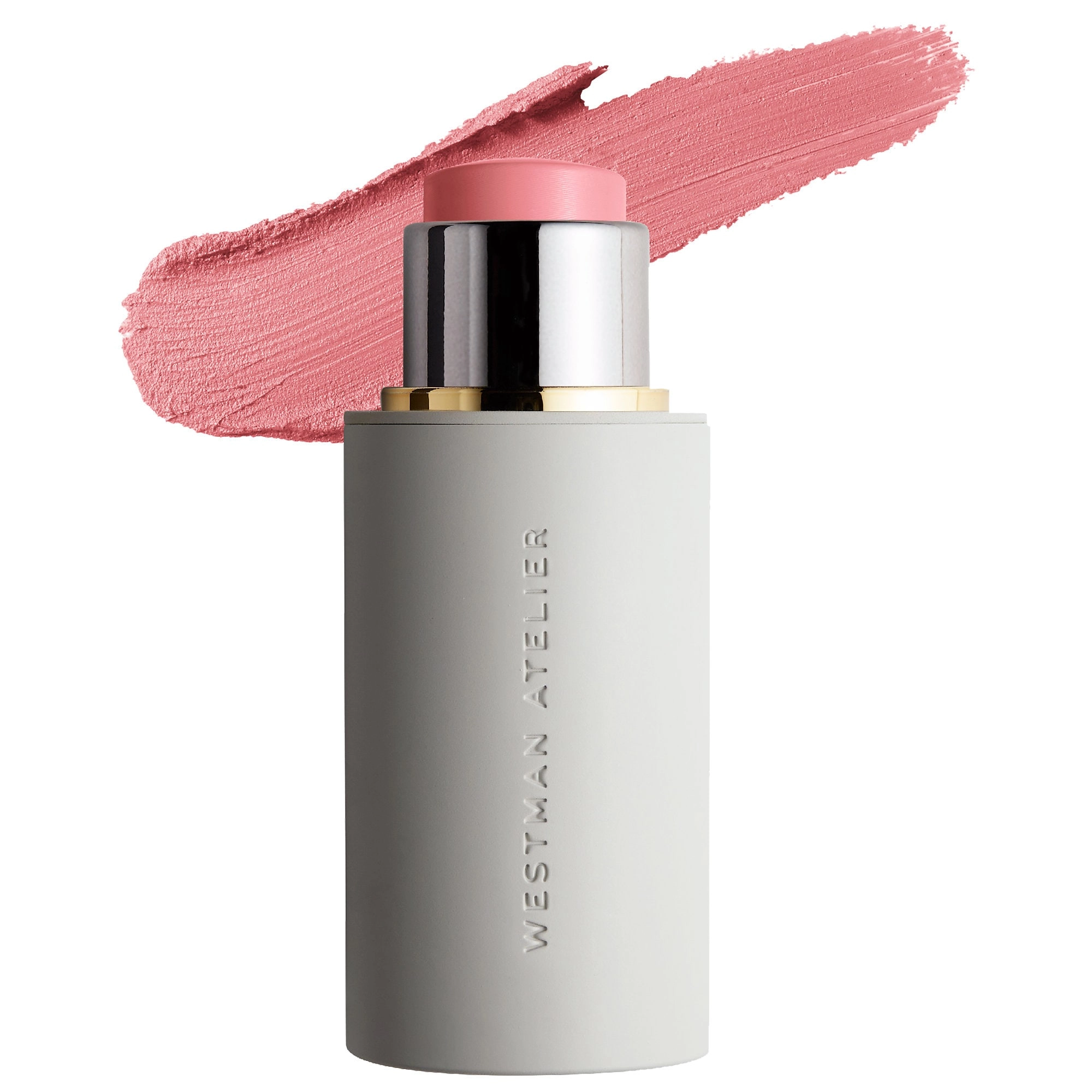 Westman Atelier Baby Cheeks Lip + Cheek Cream Blush Stick - Color: Petal