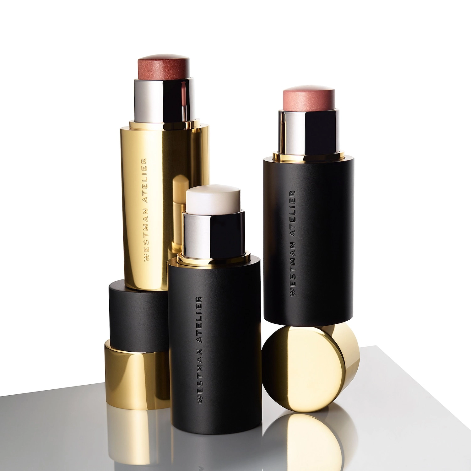 Westman Atelier Lit Up Glow Highlighter Stick - Nectar - Image 9
