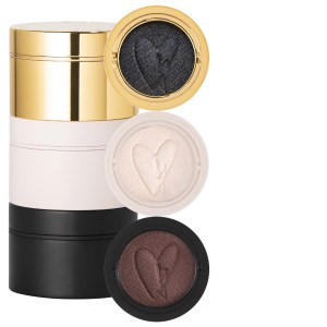 Westman Atelier Eye Pods Cream Eyeshadows in Les Nuits - Noir/Rich Black, Vin Rouge/Warm Burgundy, Champagne/Iridescent Pink