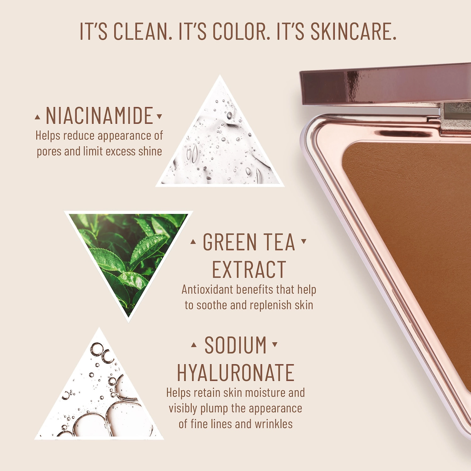 LYS Beauty No Limits Matte Bronzer - Strength (Dark) Vegan Pressed Powder Formula Clean - Image 3