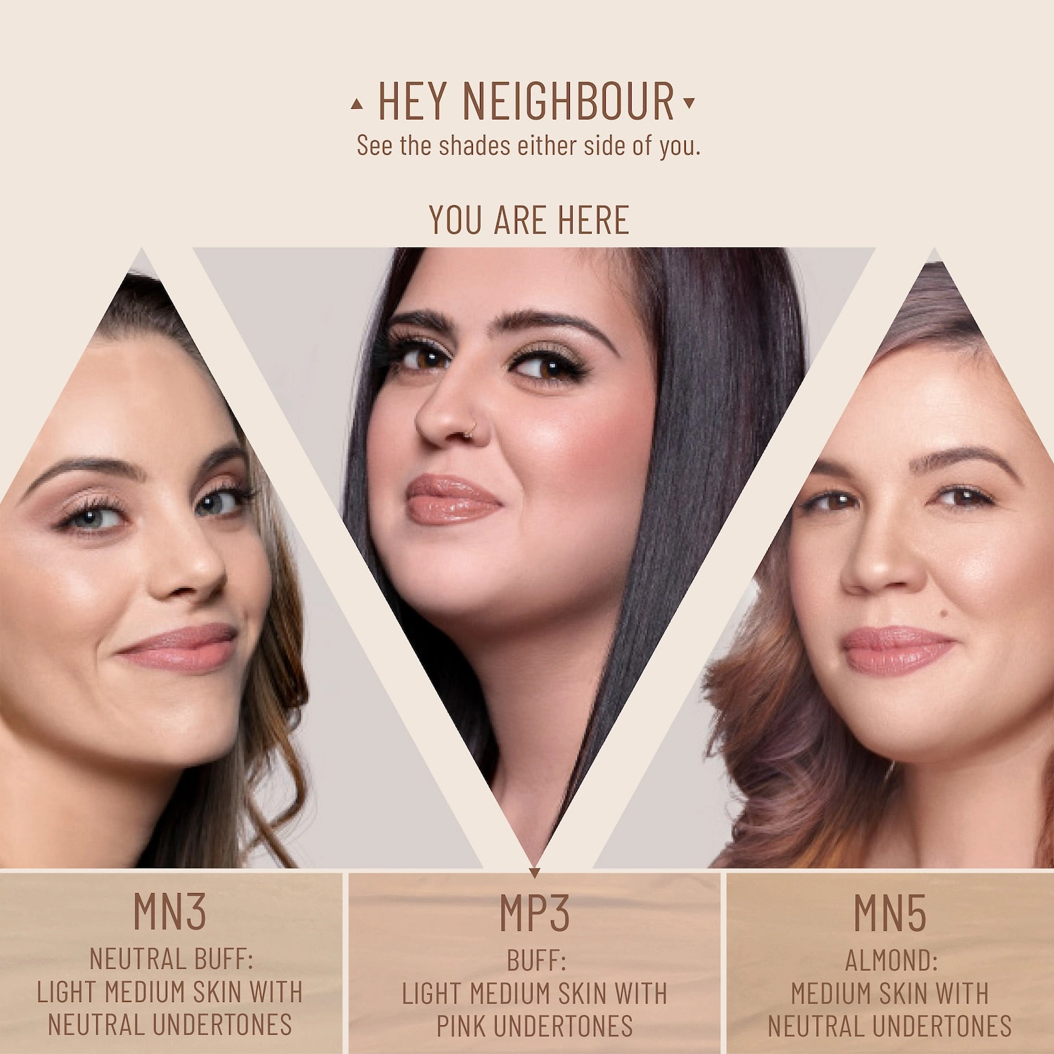 LYS Beauty Triple Fix Serum Foundation Color: MP3 - Buff - Light Blush Medium Skin with Pink Undertones - Image 5