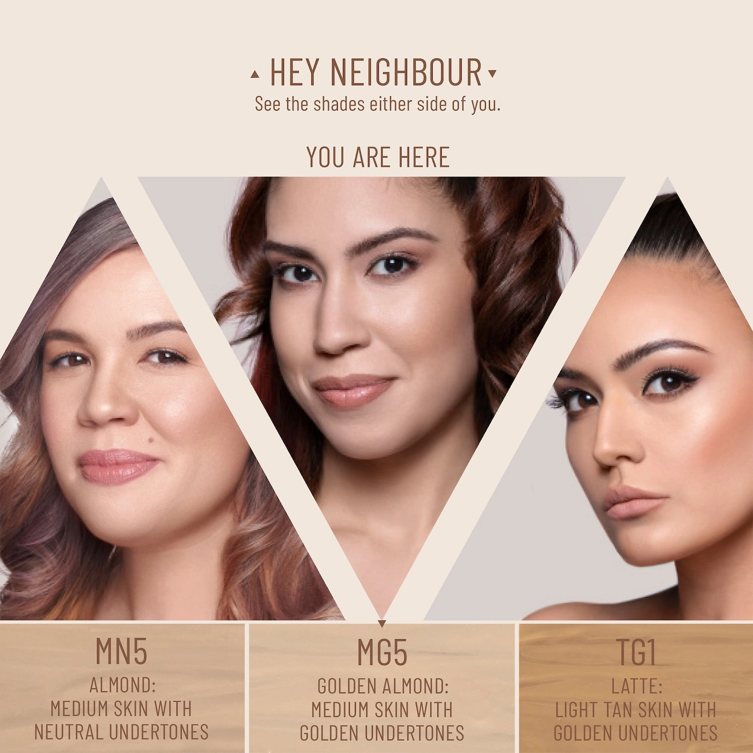 LYS Beauty Triple Fix Serum Foundation Color: MG5 - Golden Almond - Golden Medium Skin with Golden Undertones - Image 5