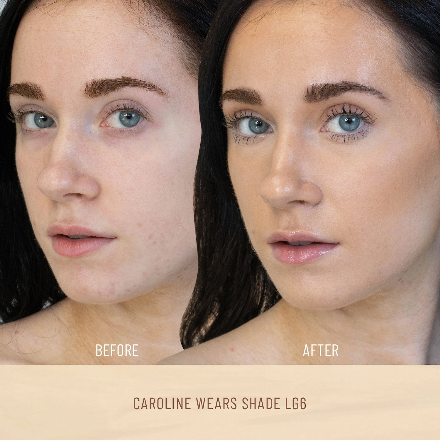 LYS Beauty Triple Fix Serum Foundation Color: MG5 - Golden Almond - Golden Medium Skin with Golden Undertones - Image 2