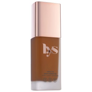 LYS Beauty Triple Fix Serum Foundation Color: DG7 - Cocoa - Dark Brown Skin with Golden Undertones