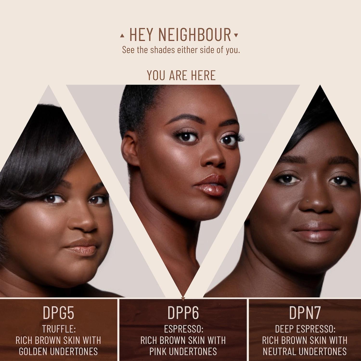 LYS Beauty Triple Fix Serum Foundation Color: DPP6 - Espresso - Rich Brown Skin with Pink Undertones - Image 5