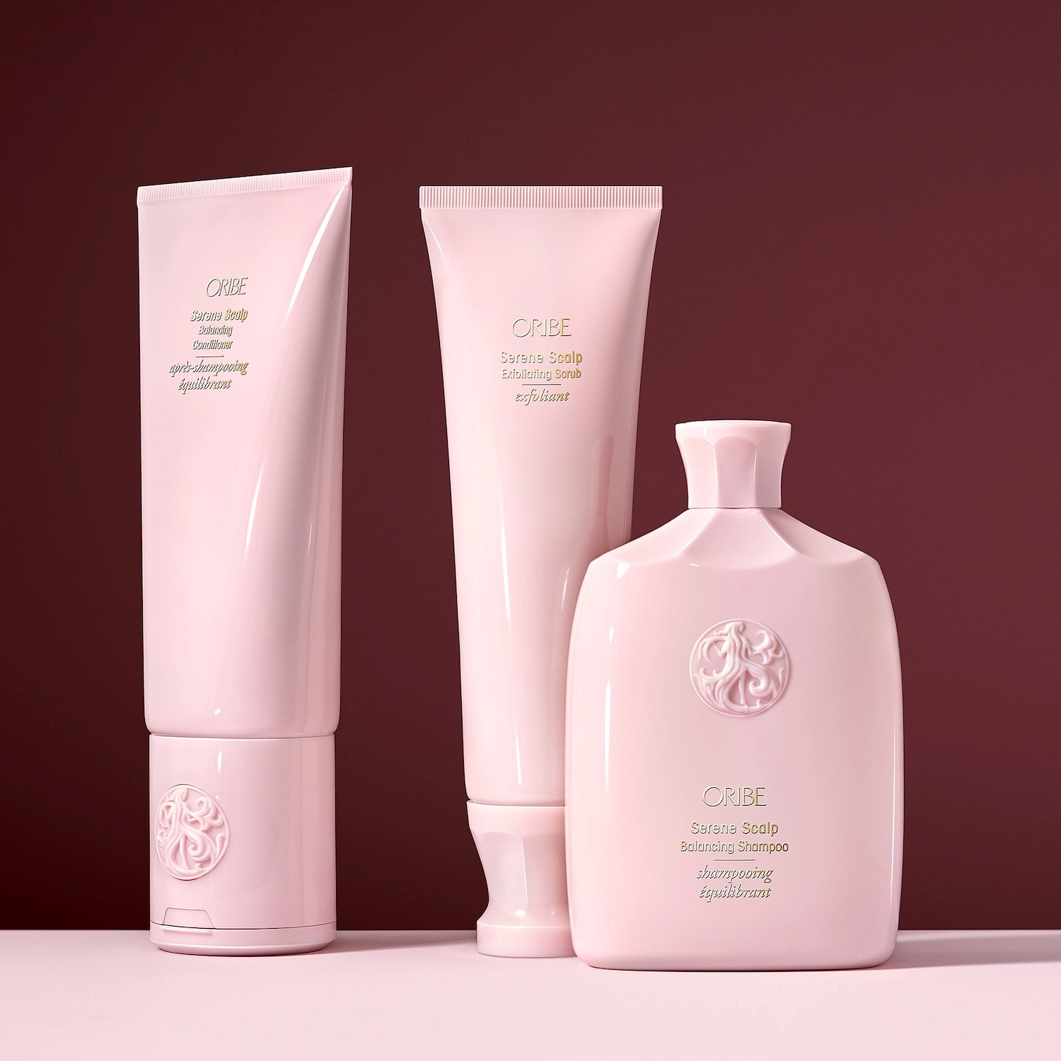 Oribe Serene Scalp Balancing Shampoo 8.5 oz / 250mL Vegan Hydrating All Hair Types Salicylic Acid Sulfate-Free - Image 3