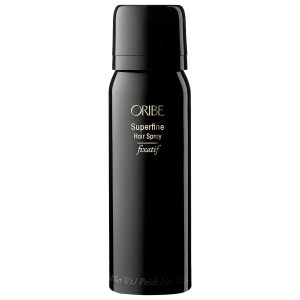 Oribe Mini Superfine Purse Hair Spray 2.2 oz/65 mL Vegan Natural Finish UV Protection Hold & Style Extending