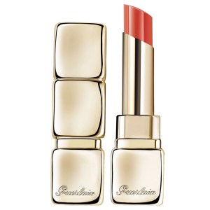 GUERLAIN KissKiss Shine Bloom Lipstick Balm Color: 319 Peach Kiss