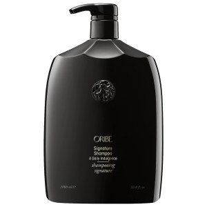 Oribe Signature Shampoo 33.8 oz/1000 mL Vegan Hydrating All Hair Types UV Protection Increases Shine