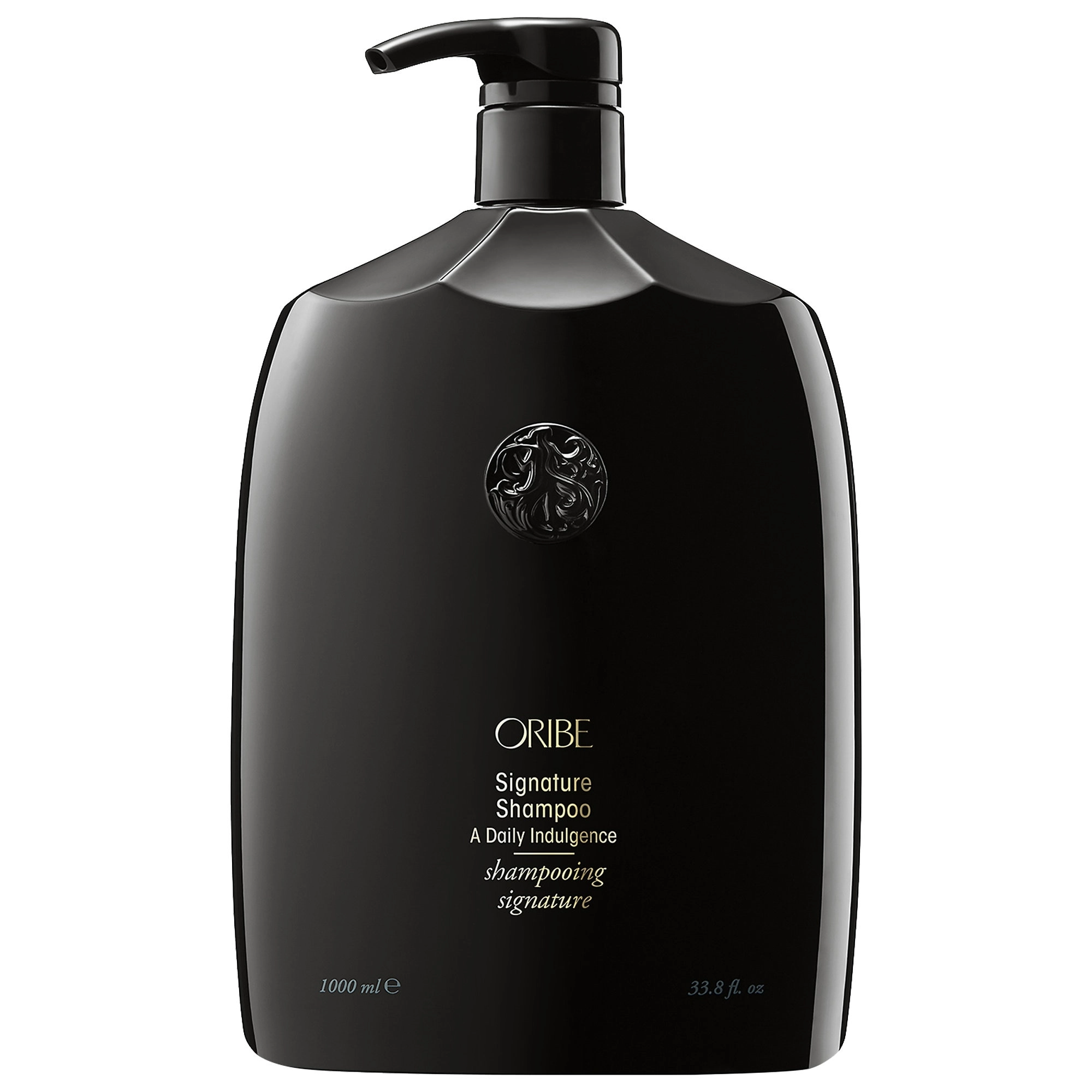 Oribe Signature Shampoo 33.8 oz/1000 mL Vegan Hydrating All Hair Types UV Protection Increases Shine