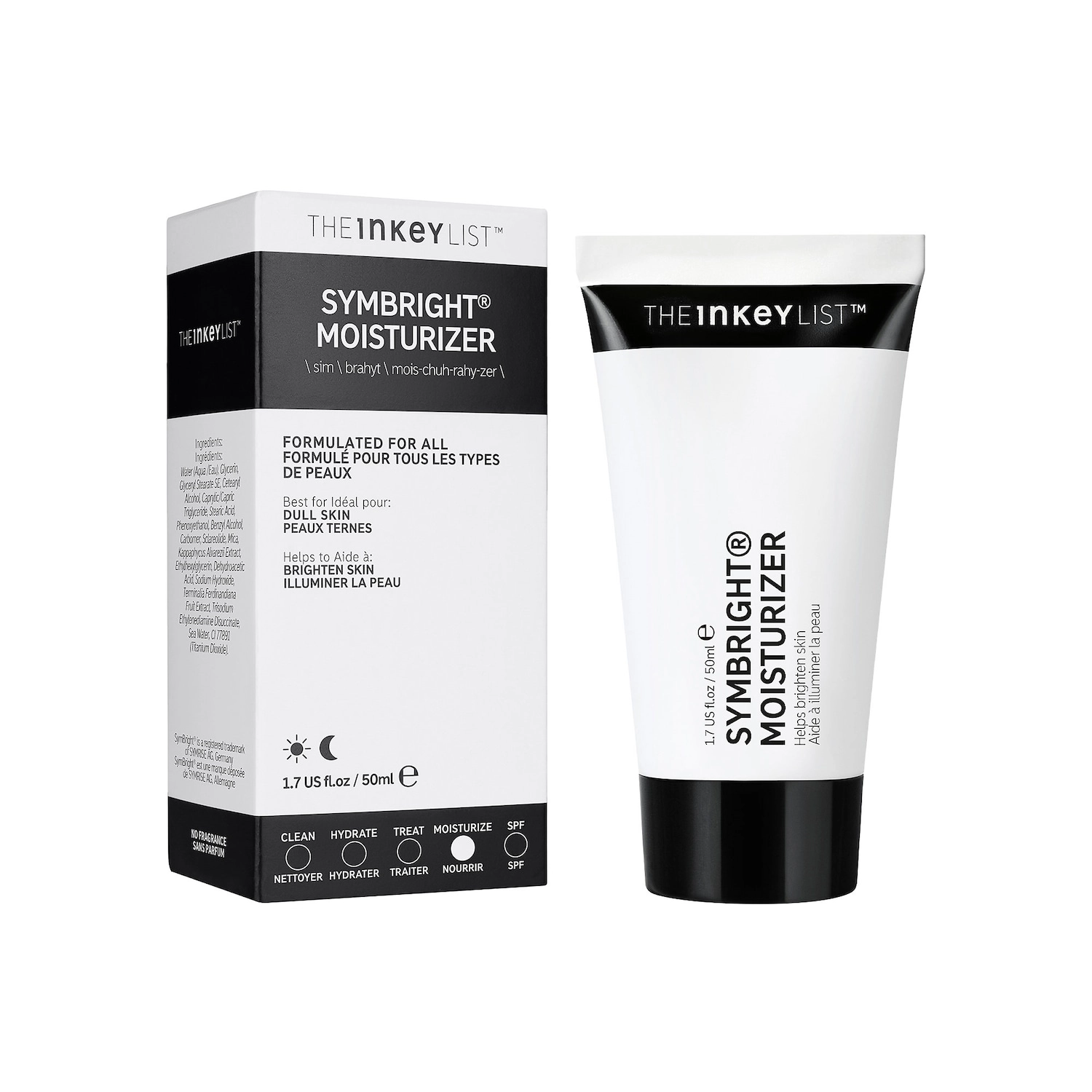 The INKEY List Symbright® Moisturizer 1.7 oz/50 mL - Brightening Cream Formula - Image 2