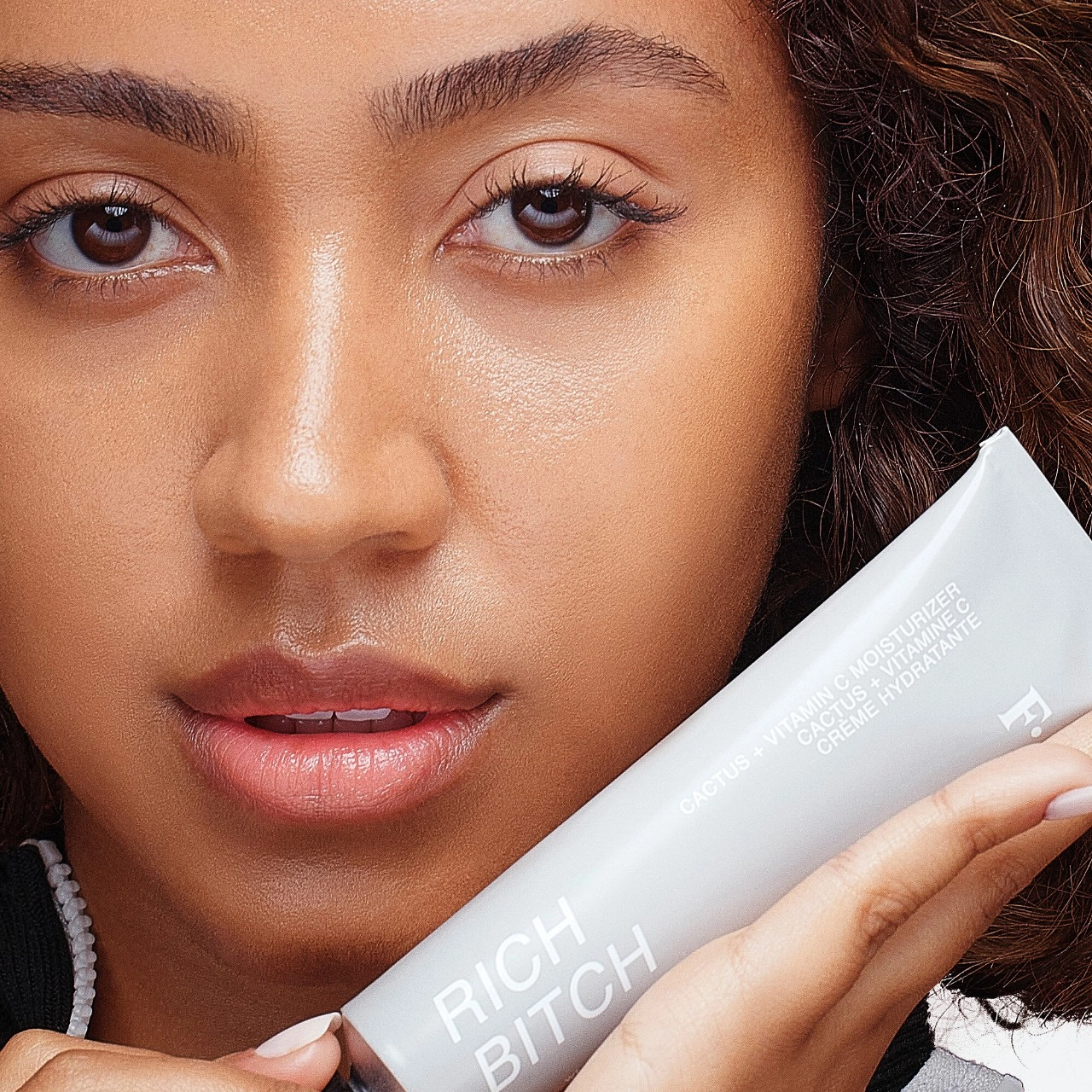 Freck Beauty Rich Bitch Cactus + Vitamin C Moisturizer 1.7 oz/50 mL Redness Dry Skin - Image 3