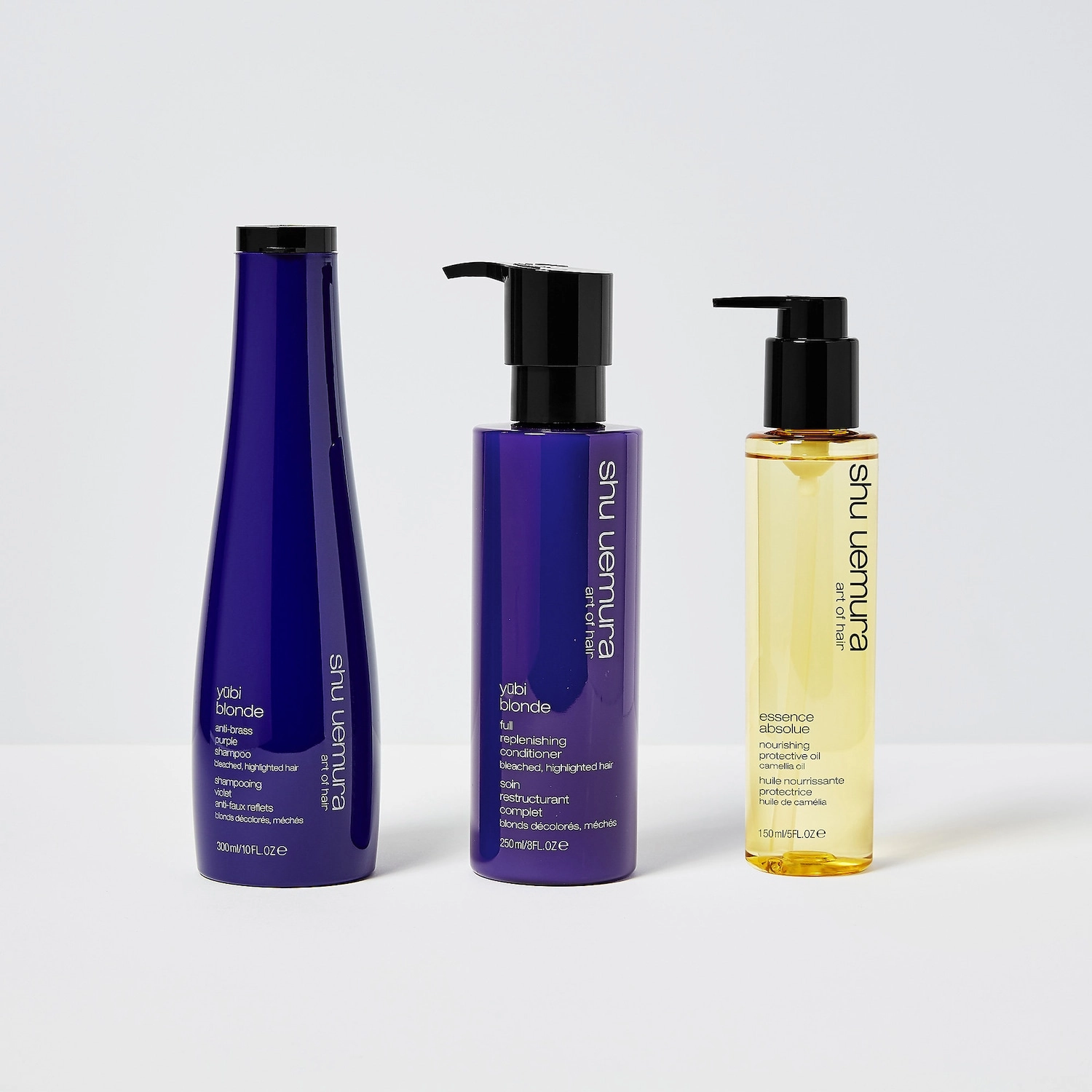 Shu Uemura Ybi Blonde Anti-Brass Purple Shampoo for Blonde Hair 10 oz/ 300 mL - Image 11