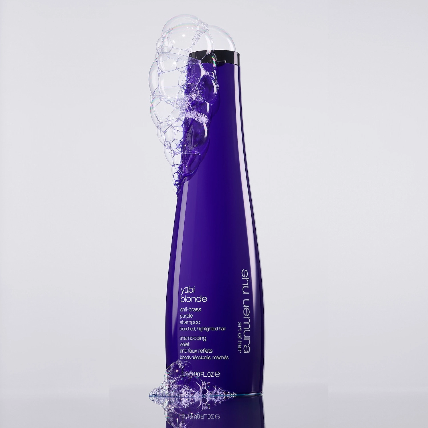 Shu Uemura Ybi Blonde Anti-Brass Purple Shampoo for Blonde Hair 10 oz/ 300 mL - Image 12