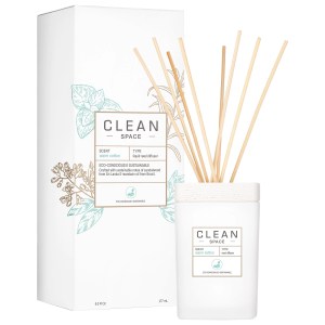 CLEAN RESERVE Warm Cotton Liquid Reed Diffuser 6 oz/ 177 mL Fresh Scent Vegan