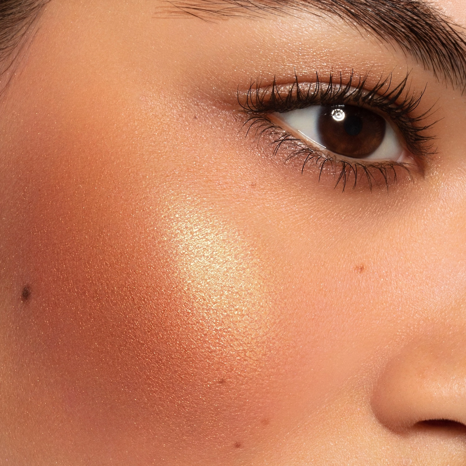 Melt Cosmetics Cream Blushlight Color: Sundown - Bronze Gold Vegan - Image 3