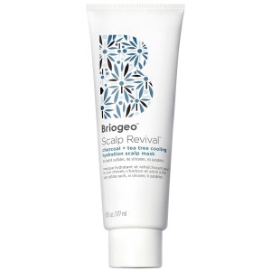 Briogeo Scalp Revival™ Charcoal + Tea Tree Cooling Hydration Mask 6 oz/177 mL Fragrance Free Vegan Clean + Planet Positive