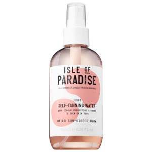 Isle of Paradise Self-Tanning Water - Peach, Green, Violet - 6.76 oz/200 mL
