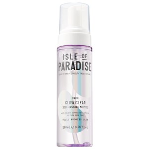 Isle of Paradise Glow Clear Self-Tanning Mousse 6.76 oz/200 mL