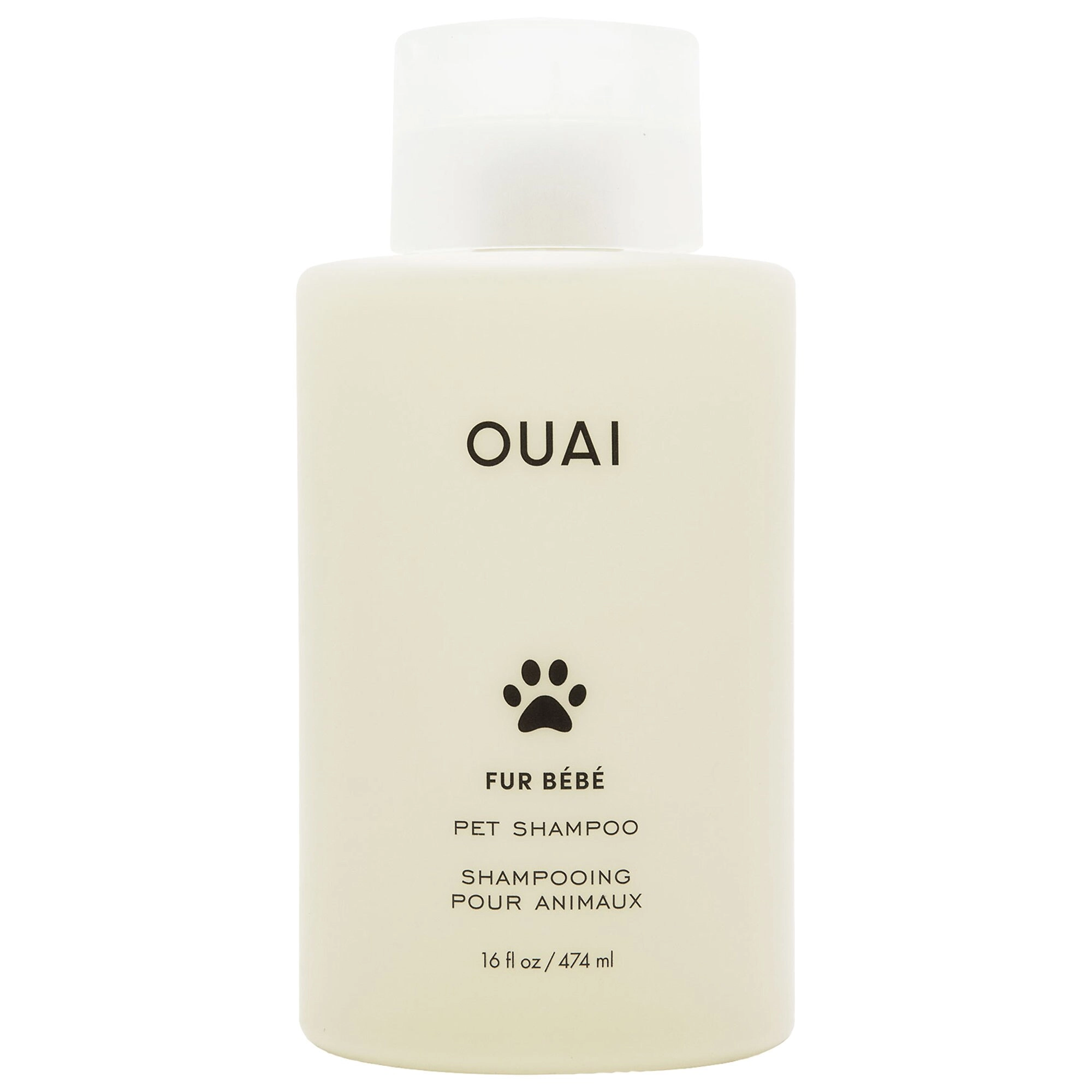 OUAI Pet Shampoo 16 oz/474 mL Vegan Without Parabens Sulfates SLS & SLES