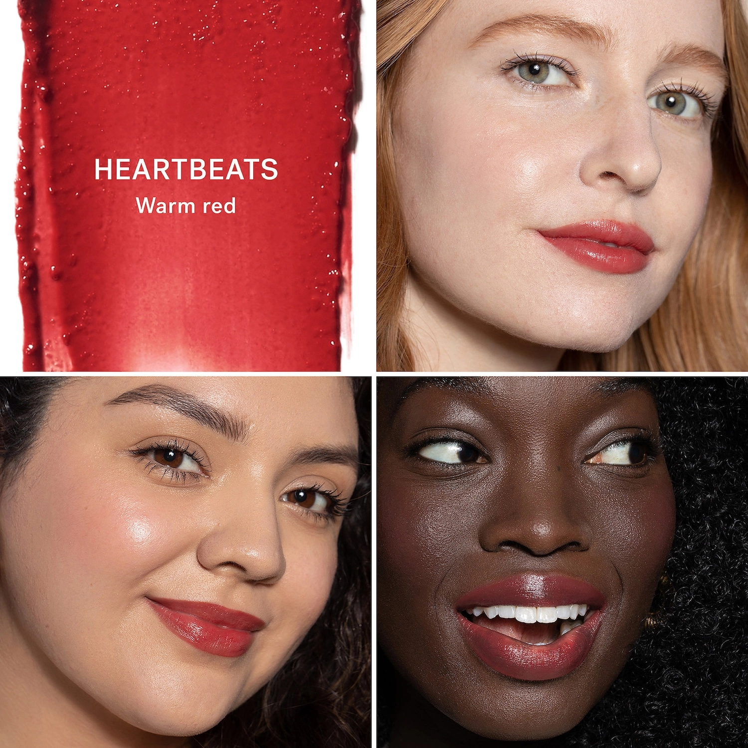 ILIA Balmy Tint Hydrating Lip Balm Color: Heartbeats - Warm Red - Image 3