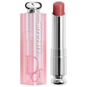 Dior Addict Lip Glow Color: 12 Rosewood - Sheer Rosy Nude Satin Finish Lip Balm
