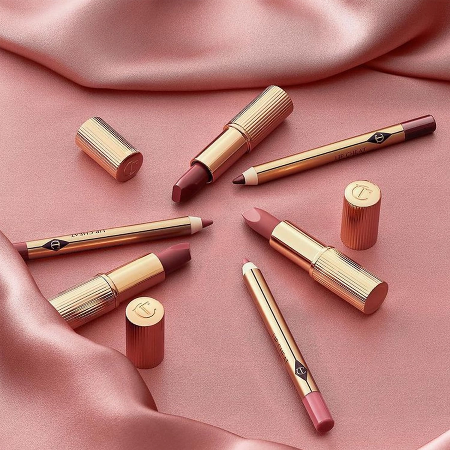 Charlotte Tilbury Mini Pillow Talk Lipstick & Liner Set Color: Pillow Talk Medium - Image 7