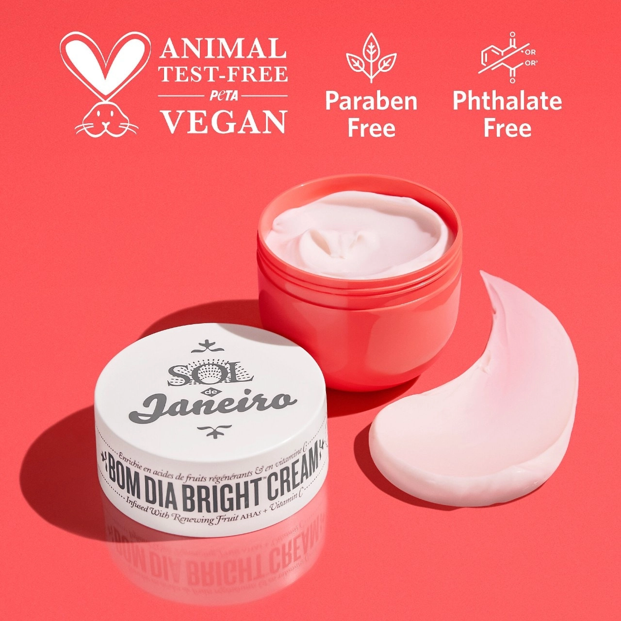 Sol de Janeiro Mini Bom Dia Bright™ Body Cream Size: 2.5 oz/75 mL Warm & Spicy Scent Vitamin C AHA/Glycolic Acid - Image 10