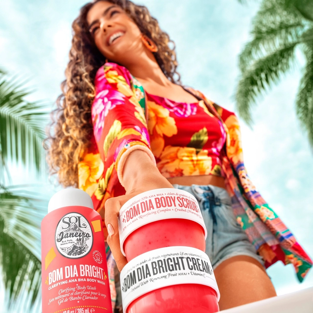 Sol de Janeiro Mini Bom Dia Bright™ Body Cream Size: 2.5 oz/75 mL Warm & Spicy Scent Vitamin C AHA/Glycolic Acid - Image 12