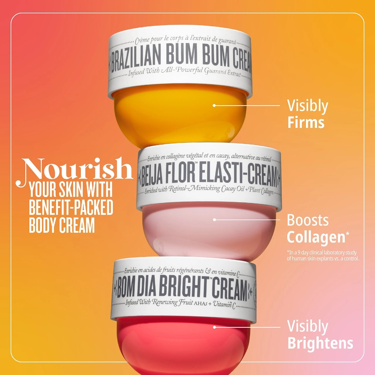 Sol de Janeiro Mini Bom Dia Bright™ Body Cream Size: 2.5 oz/75 mL Warm & Spicy Scent Vitamin C AHA/Glycolic Acid - Image 20