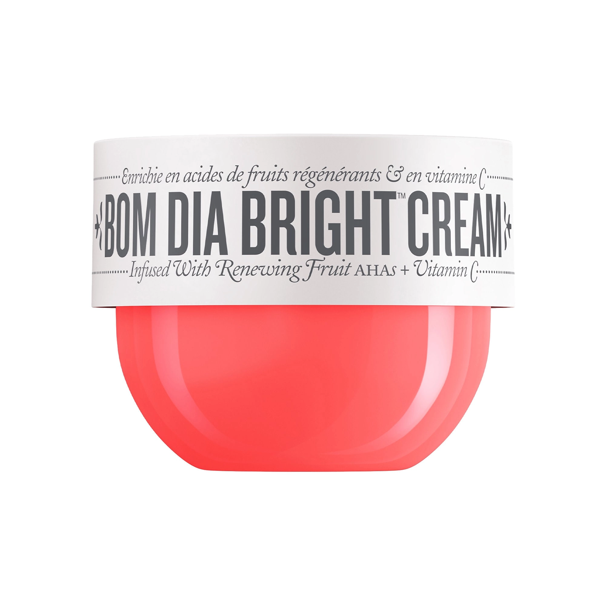 Sol de Janeiro Mini Bom Dia Bright™ Body Cream Size: 2.5 oz/75 mL Warm & Spicy Scent Vitamin C AHA/Glycolic Acid