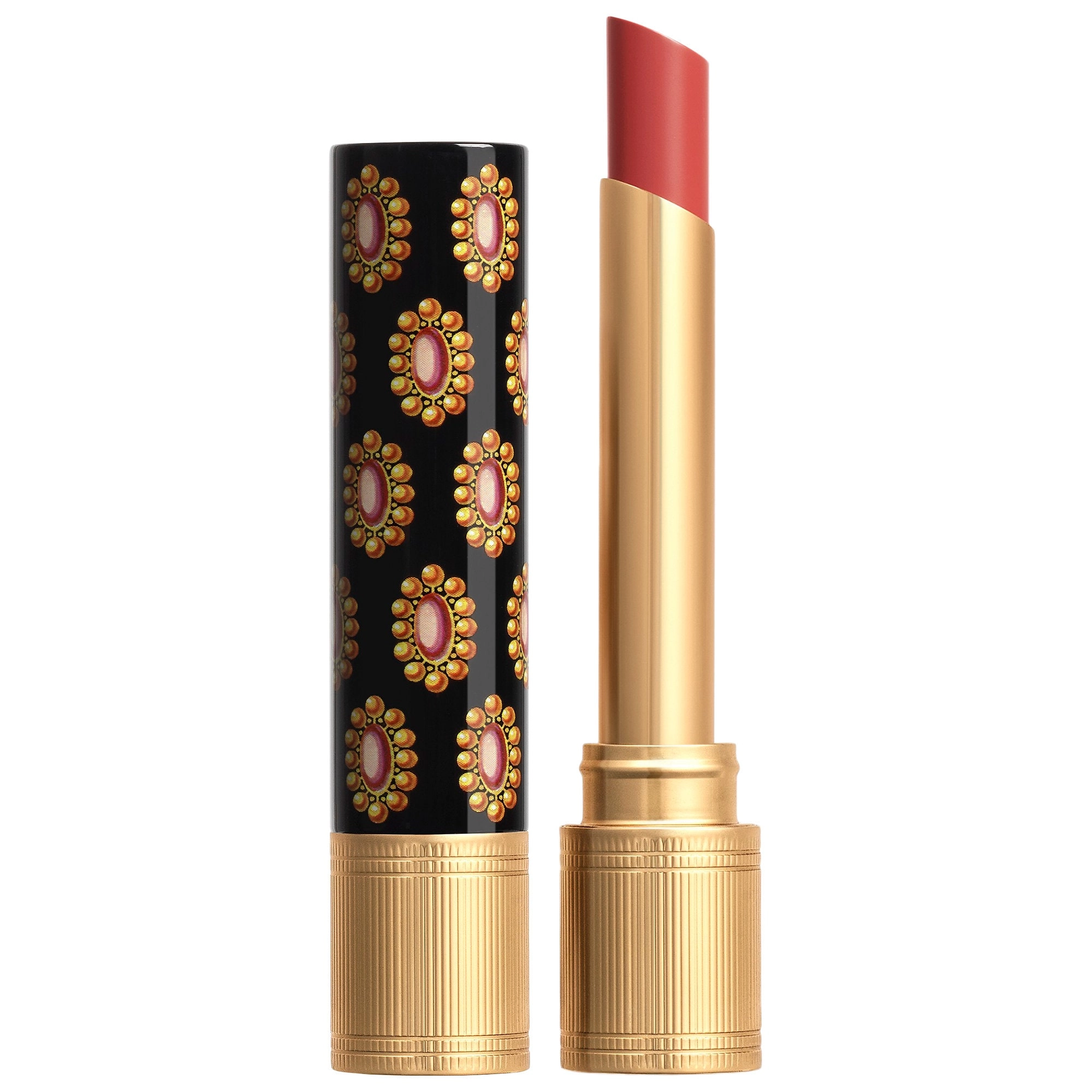 Gucci Glow & Care Shine Lipstick Color: 216 My Cousin Rachel - Mauve Rosewood