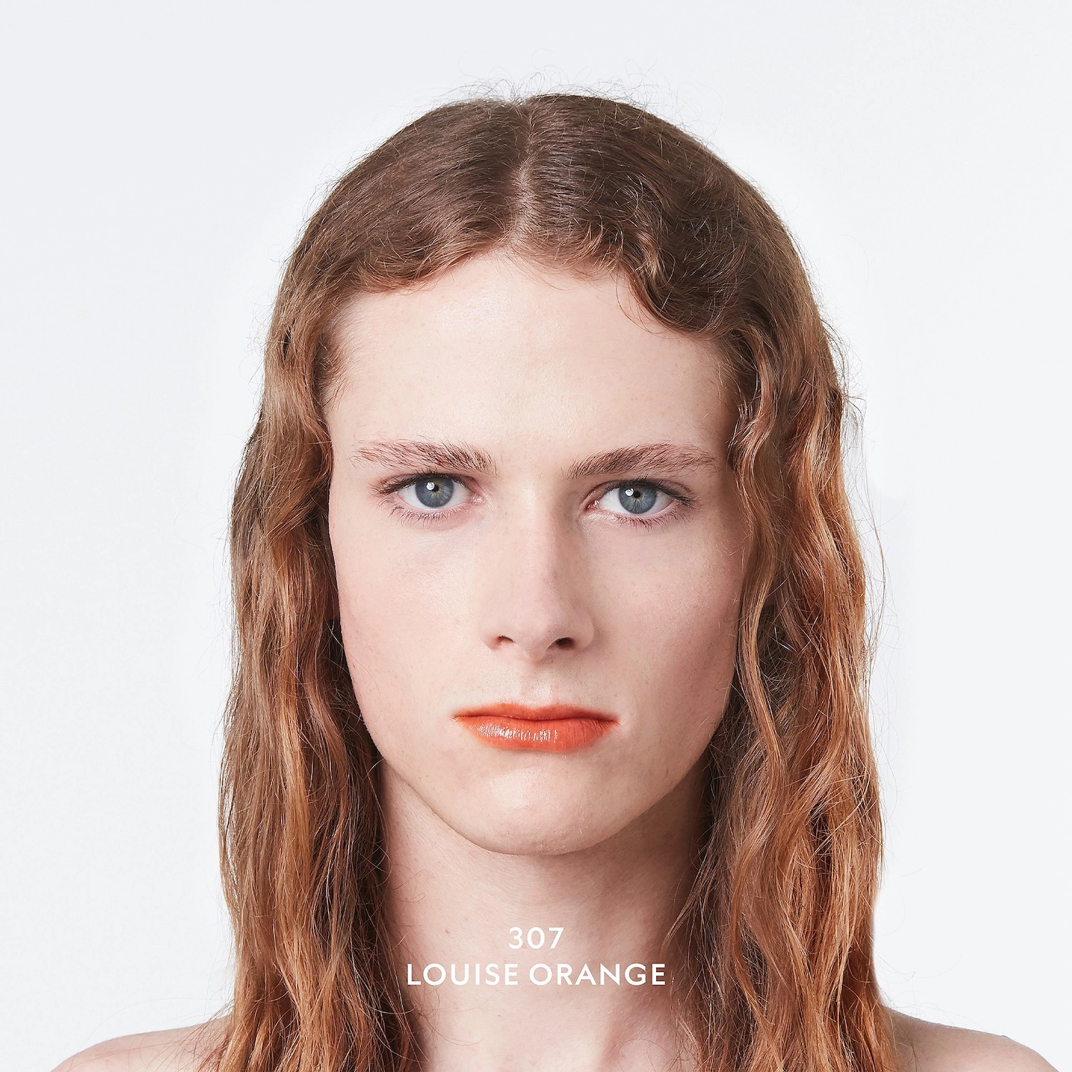 Gucci Glow & Care Shine Lipstick Color: 307 Louise Orange - Orange - Image 7