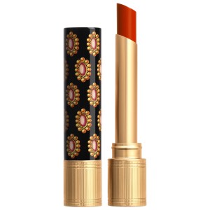 Gucci Glow & Care Shine Lipstick Color: 515 Devotion - Rust Red