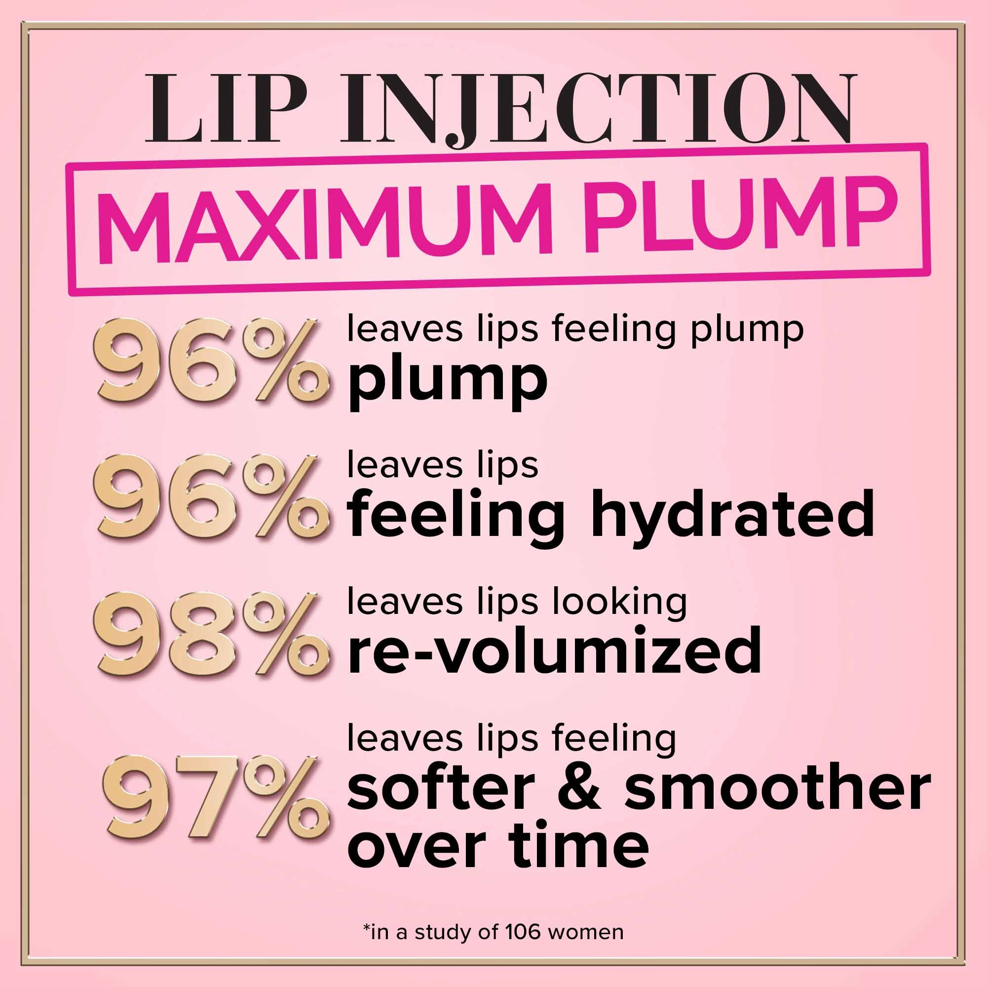 Too Faced Lip Injection Maximum Plump Clear Lip Plumper - Image 6