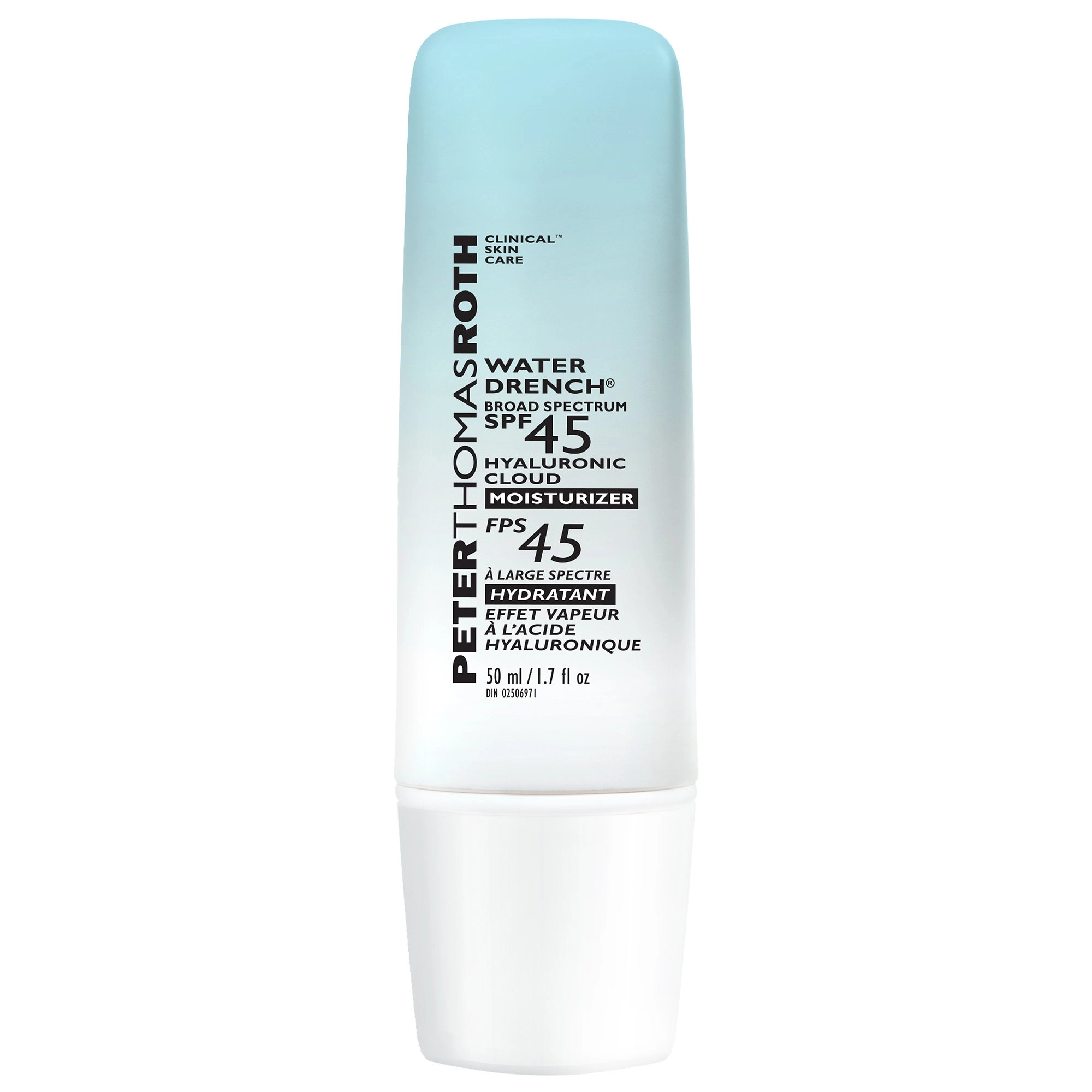 Peter Thomas Roth Water Drench® Broad Spectrum SPF 45 Hyaluronic Cloud Moisturizer 1.7 oz/50 mL - Hyaluronic Acid