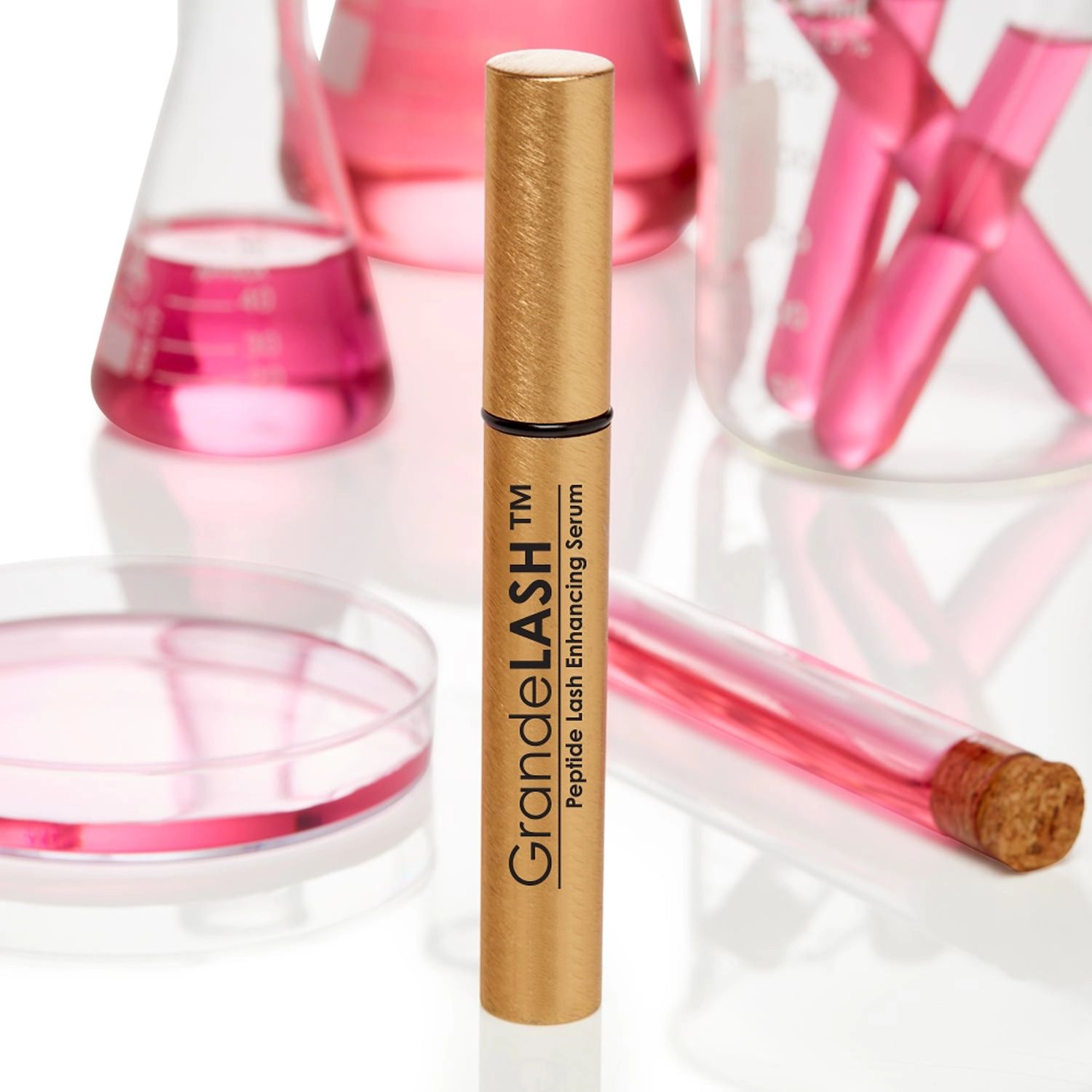 GrandeLASH™ Peptide Lash Enhancing Serum - 0.10 oz/3 mL - Hyaluronic Acid - Liquid Formula - Image 6