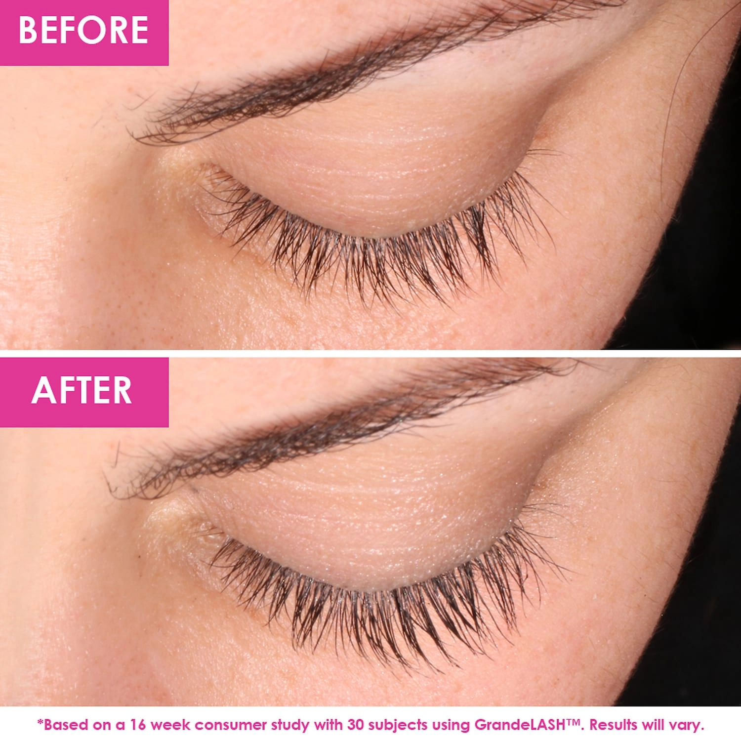 GrandeLASH™ Peptide Lash Enhancing Serum - 0.10 oz/3 mL - Hyaluronic Acid - Liquid Formula - Image 4