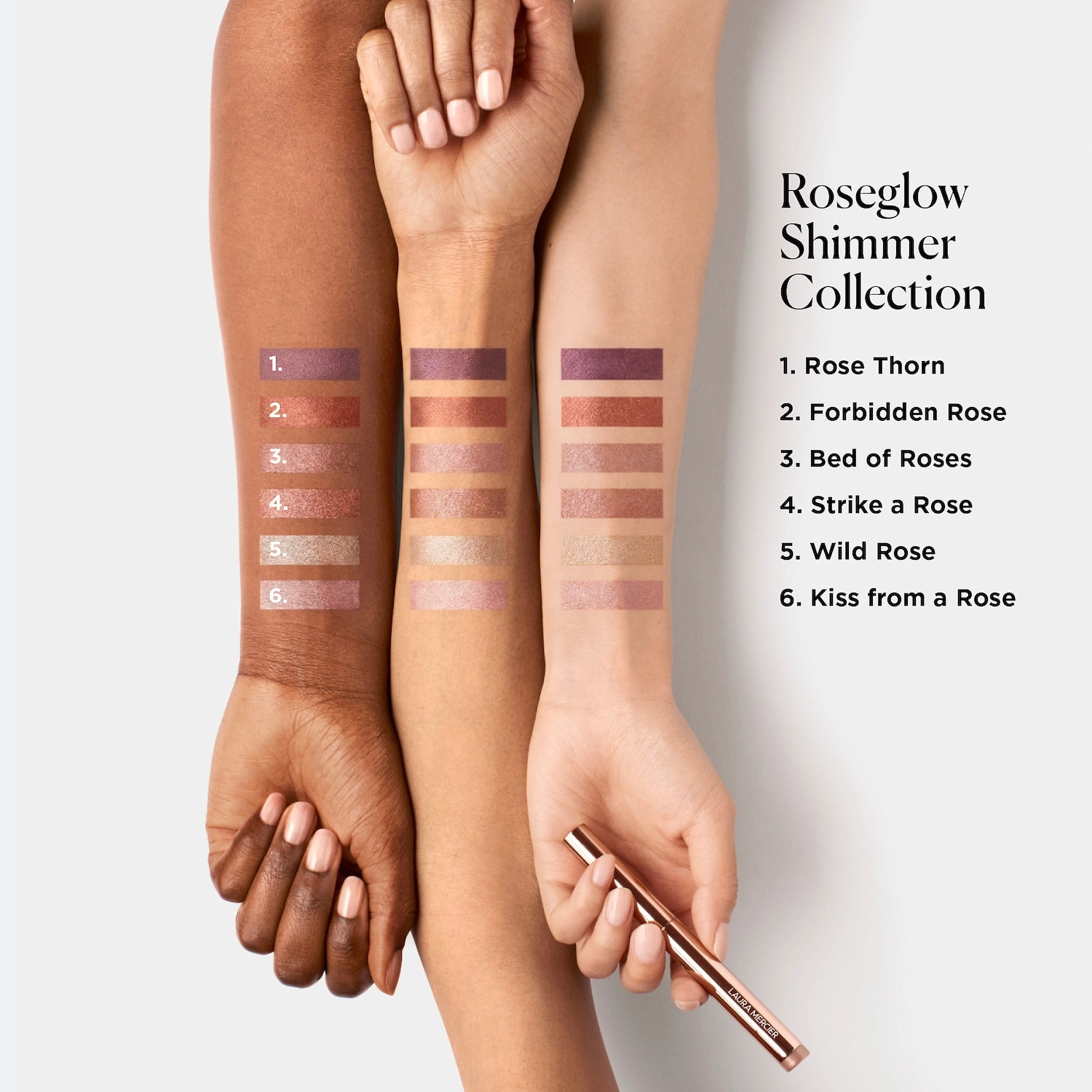 Laura Mercier Caviar Stick Eye Shadow - Strike a Rose - Image 10