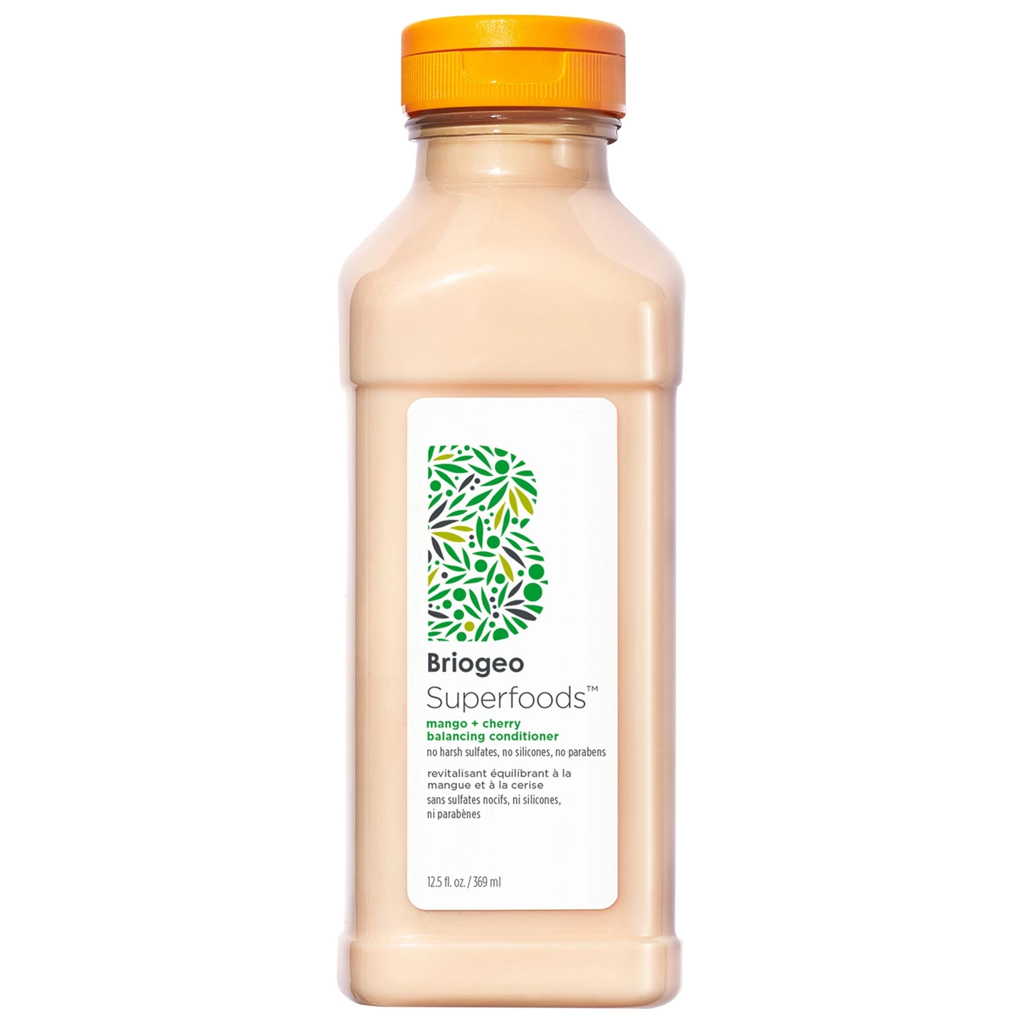 Briogeo Superfoods Mango + Cherry Oil Control & Balancing Conditioner 12.5 oz/369 mL