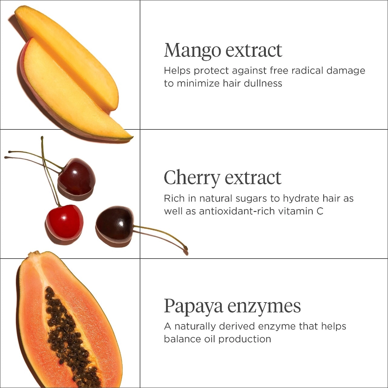 "Briogeo Superfoods Mango + Cherry Balancing Shampoo + Conditioner Duo for Oil Control" - Image 4