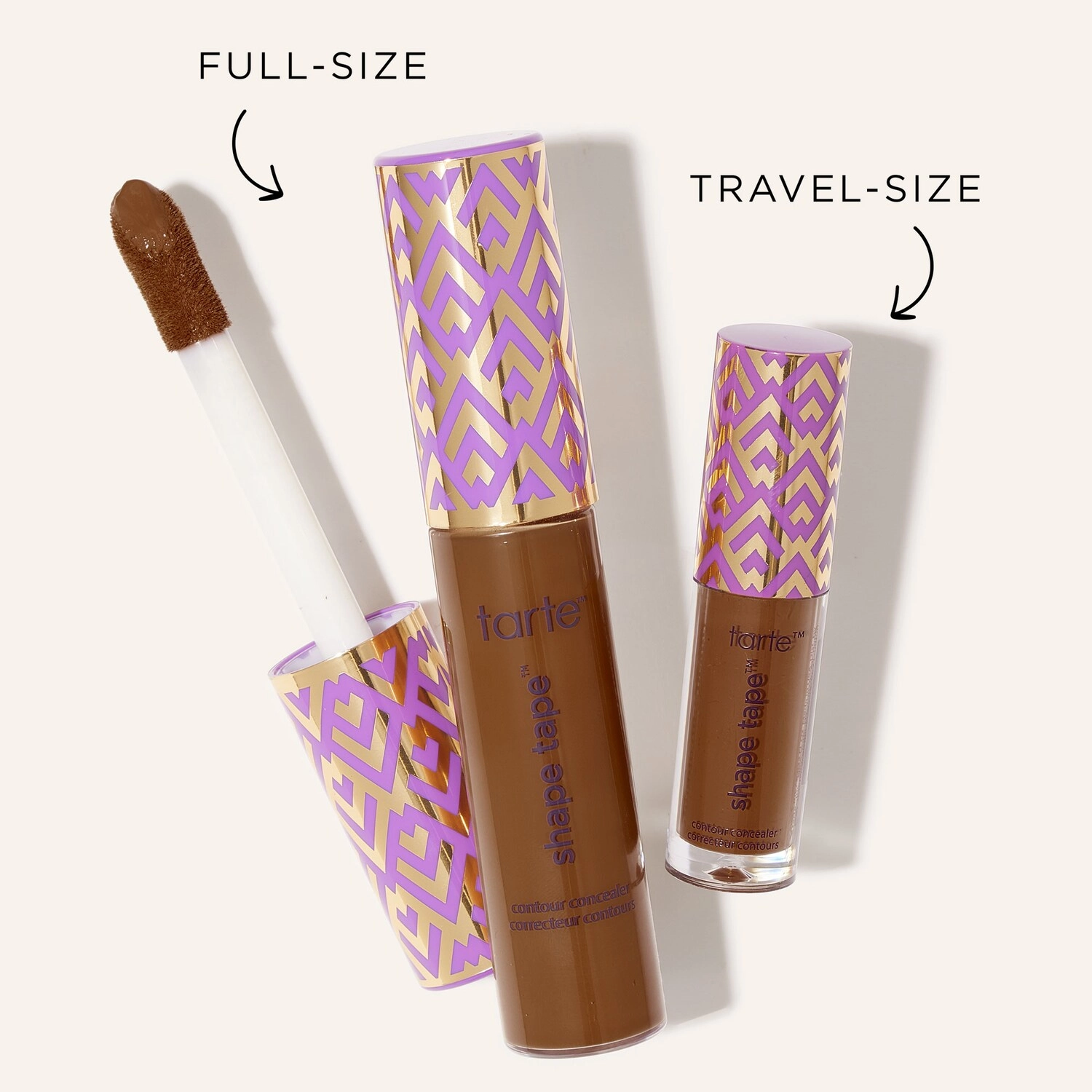 Tarte Shape Tape™ Concealer 42S Tan Sand - Full Coverage, Long-Wearing, Waterproof - Image 15