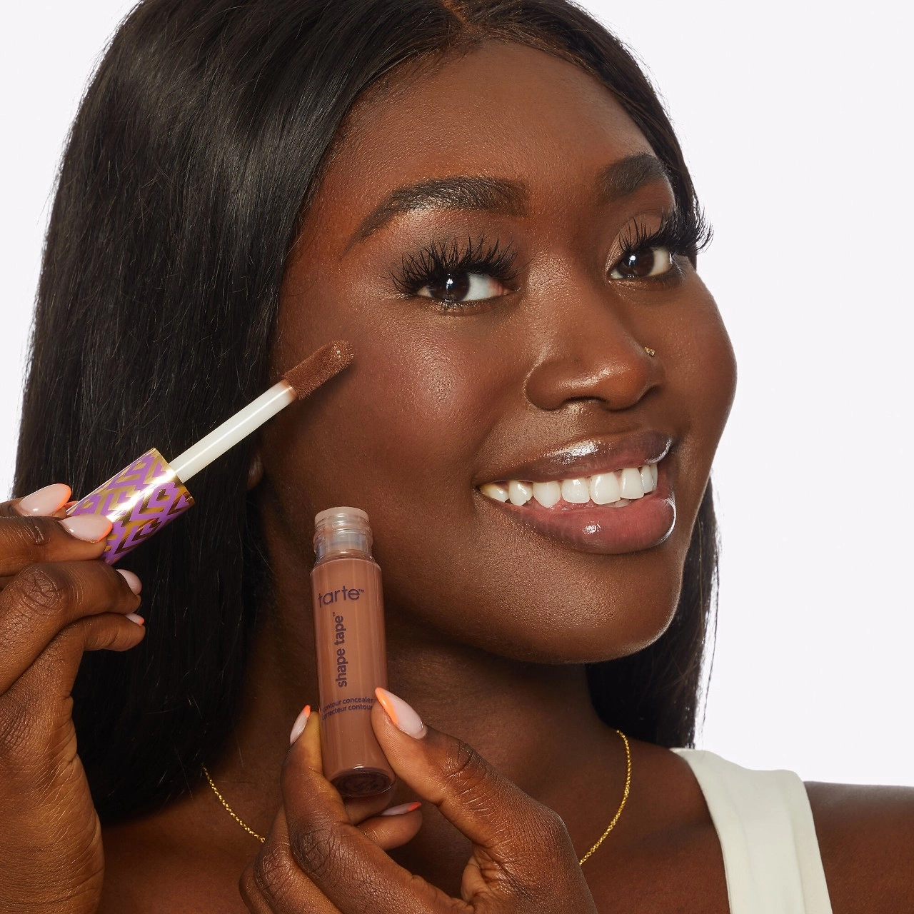 Tarte Shape Tape™ Concealer 42S Tan Sand - Full Coverage, Long-Wearing, Waterproof - Image 12