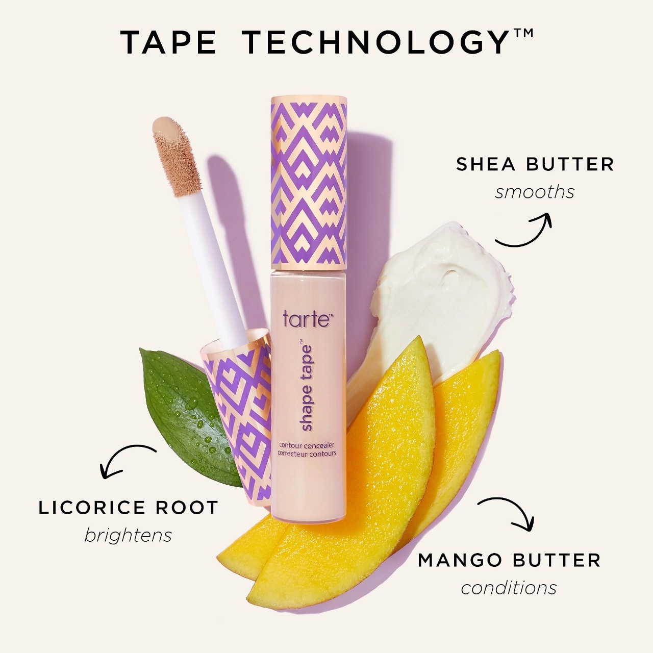 Tarte Shape Tape™ Concealer 59H Rich Honey - Full Coverage, Long-Wearing, Waterproof - Image 14